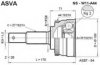NISSA 39100WA210 Joint Kit, drive shaft